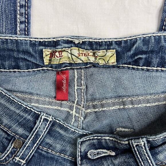 BKE Stella Women’s Jeans Size 25 x 31 Bootcut Distressed Blue Denim Medium Wash - Picture 12 of 12